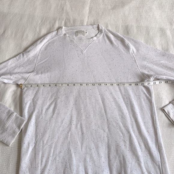 𝅺shades of Grey By Micah Cohen Rainbow Speckled Sweatshirt Size Medium - Picture 6 of 10